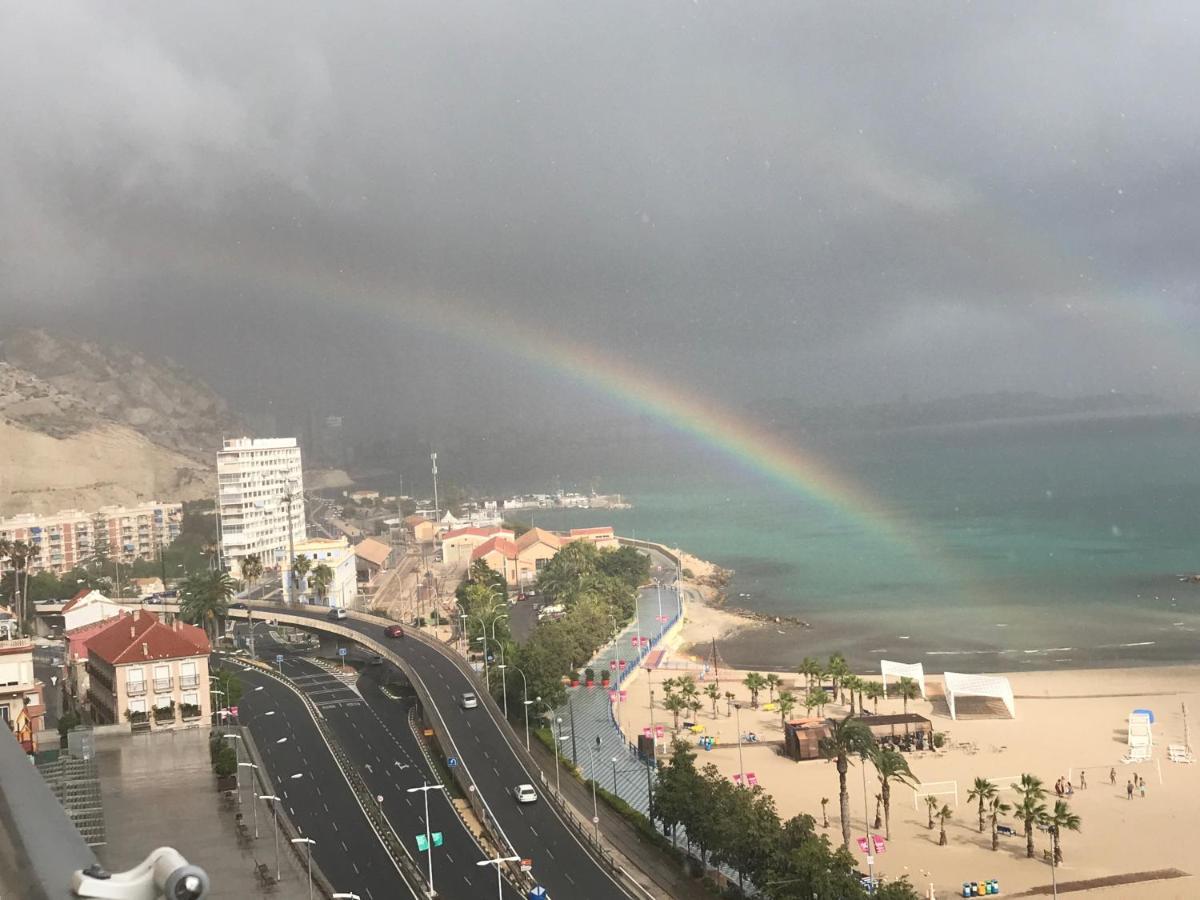 Apartamento Con Vistas Al Mar Primera Linea De Playa Del Postiguet Alicante Exteriér fotografie