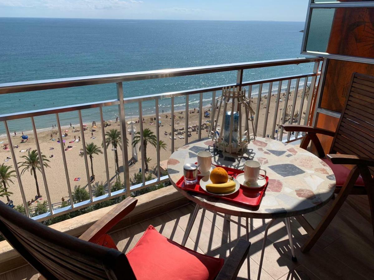 Apartamento Con Vistas Al Mar Primera Linea De Playa Del Postiguet Alicante Exteriér fotografie