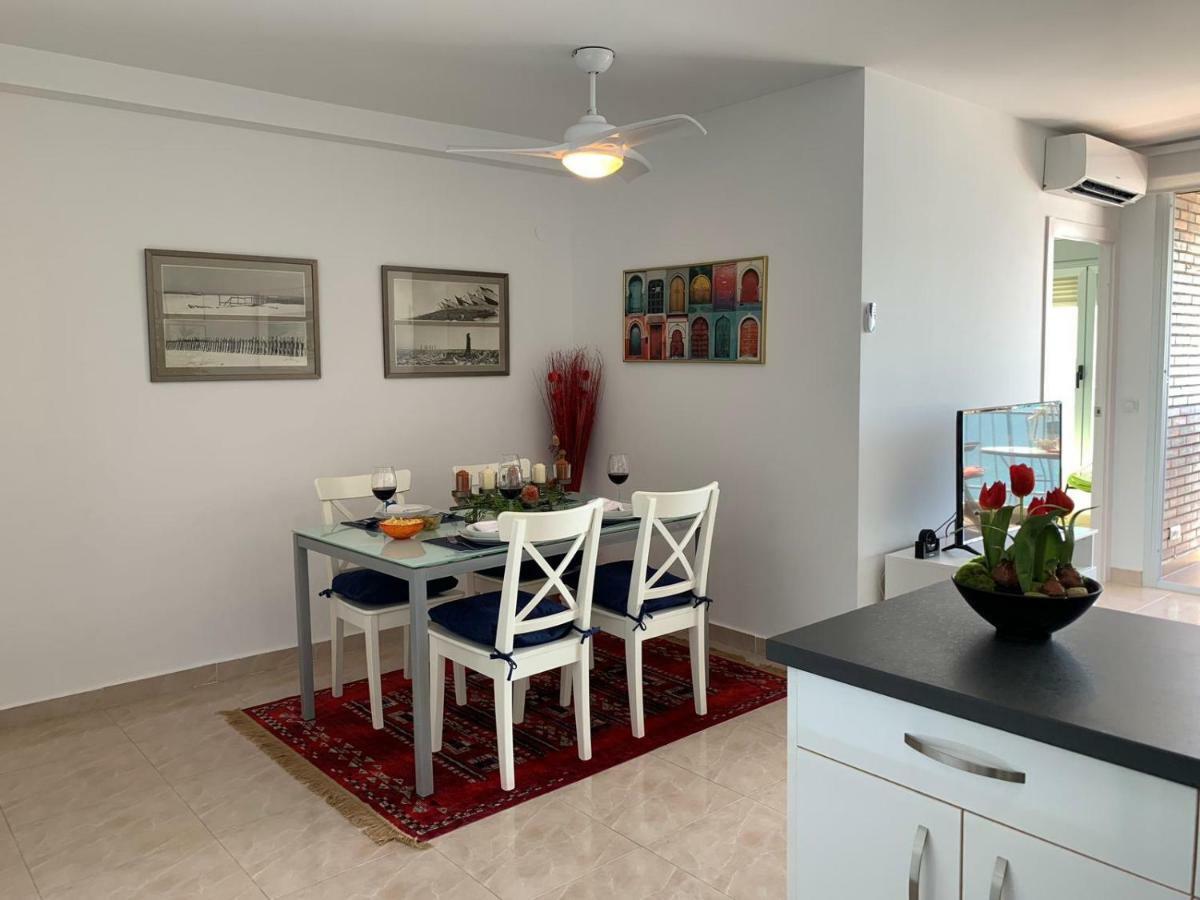 Apartamento Con Vistas Al Mar Primera Linea De Playa Del Postiguet Alicante Exteriér fotografie